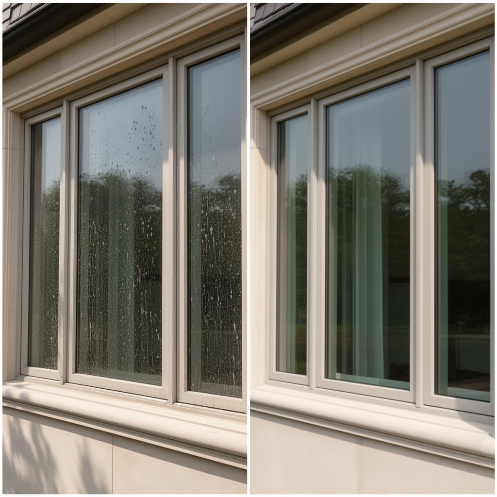 Window Restoration before and after
