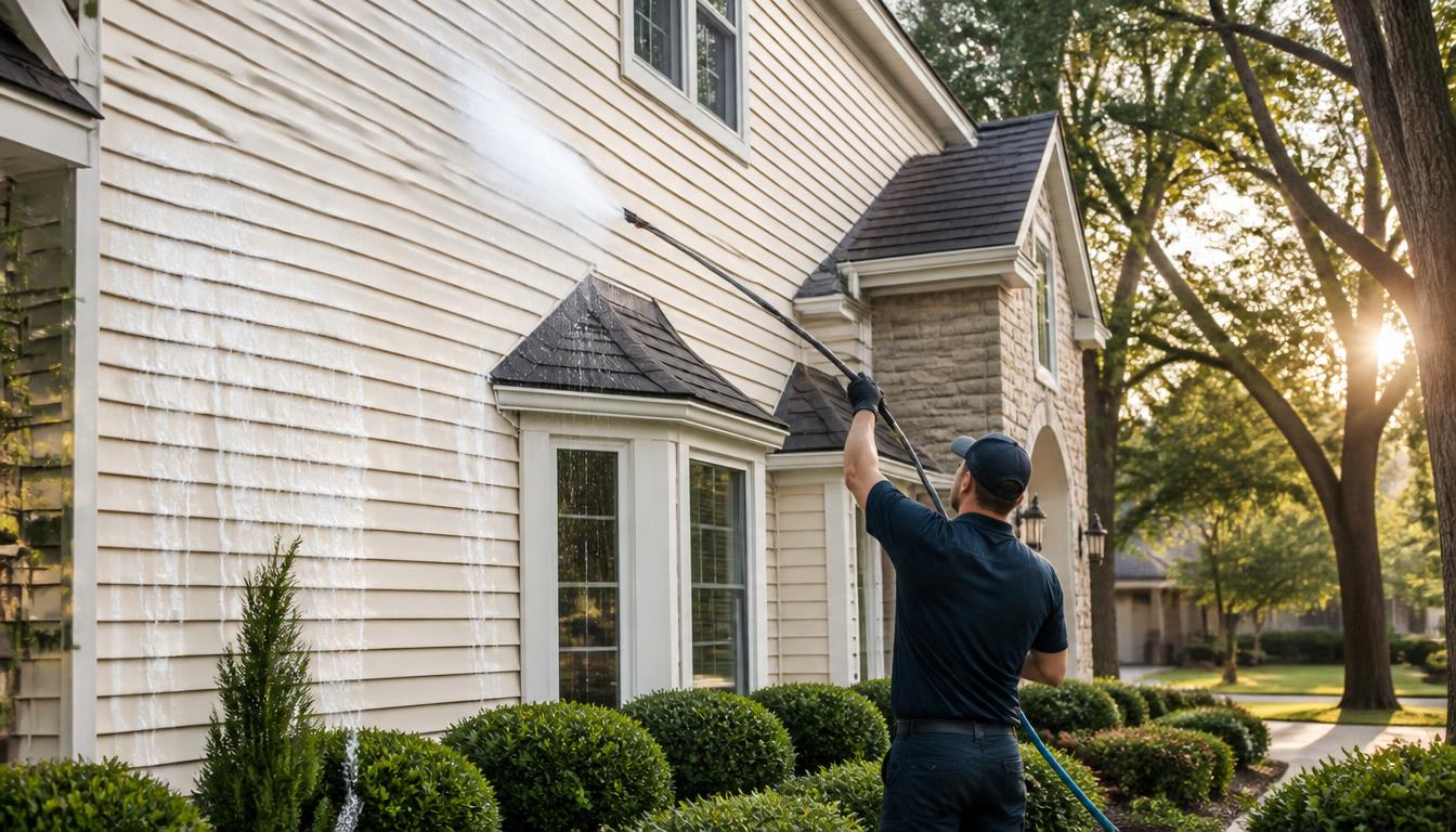 Soft Wash vs. Pressure Wash: What's Actually Safe for Your Siding
