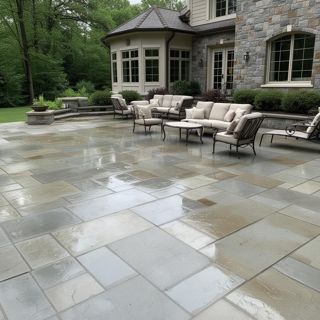 Stone Patio Restoration