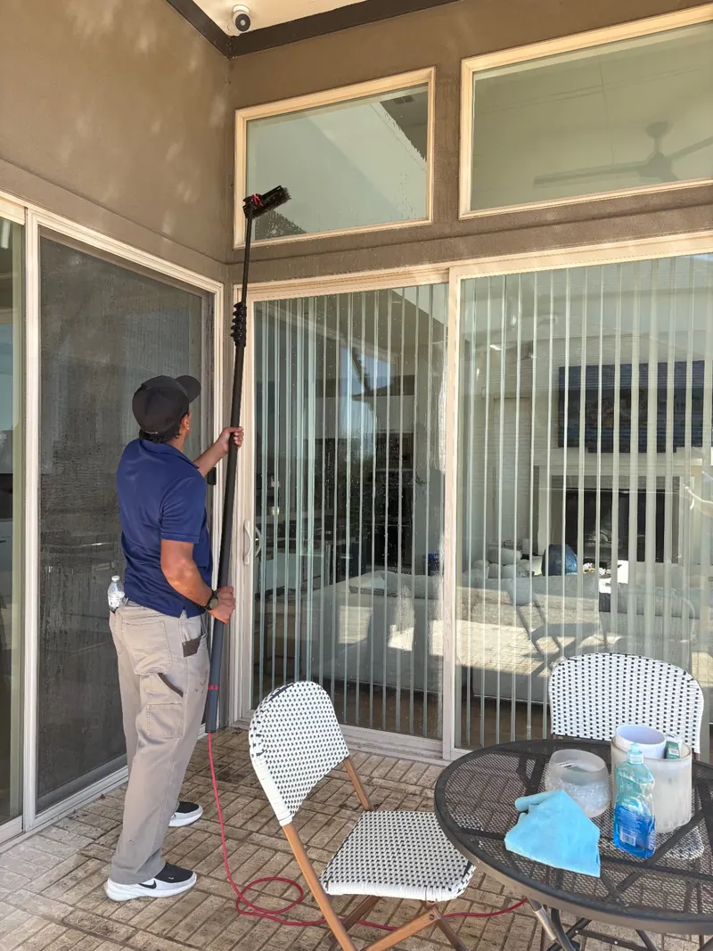 Patio Glass Door Detail